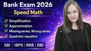 🔥Speed Math Masterclass  for Bank Exams | DAY-24 | Er. Soni jha  SBI IBPS RRB