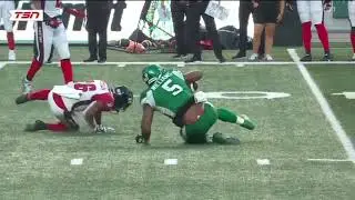 July 8, 2022 - Cody Fajardo 28 yard pass to Duke Williams
