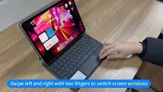 Teclado m&aacute;gico para iPad Pro 11 12,9 Air 4 Air 5 para iPad 10. a