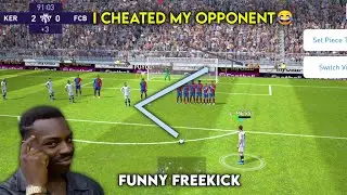 I Cheated My Opponent😆| Freekick In Online Match| Pes 2021