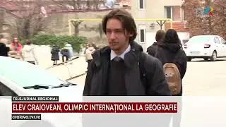 ELEV CRAIOVEAN, OLIMPIC INTERNAȚIONAL LA GEOGRAFIE