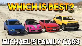GTA 5 ONLINE : MICHAEL'S FAMILY CARS (WHICH IS BEST?)