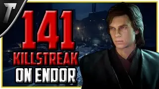 Star Wars Battlefront 2 Anakin Skywalker 141 Killstreak (Endor)