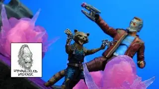 Marvel Select Movie Star-Lord & Rocket Raccoon Action Figure Review