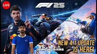 🔴NEW BGMI 4.1 UPDATE🥶| MAXIMUM ATTACK F1 25 LIVE Grand Prix #F125  #F125Game #RacingGame DAY 208