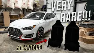 The RAREST Seats for a Veloster N!!! *Only offered in Korea*