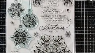 Christmas Cards using Heat Emboss resist Technique