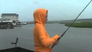 SHARK SURPRISE WHILE FISHING