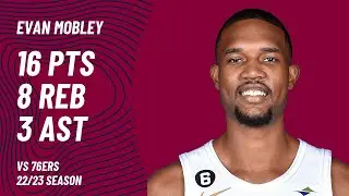 Evan Mobley vs Philadelphia 76ers | Nov 30, 2022