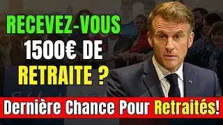 💰 Vous Touchez 1500&euro; de Retraite ? R&eacute;clamez Ces 4 Aides Oubli&eacute;es d&rsquo;Urgence !