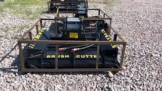54&rdquo; MiniExcavator Brush Cutter / BrushHog Attachment For Sale