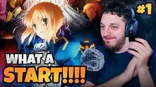 FATE ZERO BEGINS NOW! | First Time Reacting to Fate/Zero Episode 1