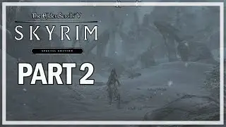 Skyrim Special Edition - Let's Play Part 2 BLEAK FALLS BARROW - PC Gameplay