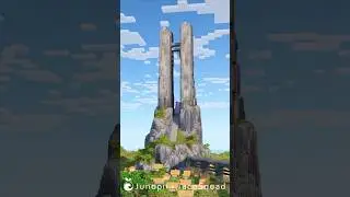 Ancient Minecraft Gateway!🗿#minecraftbuilds #minecraft #shorts