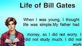 The Story of Bill Gates || Learn English Through Story Level 3🔥 | Graded Reader | Listening Practice