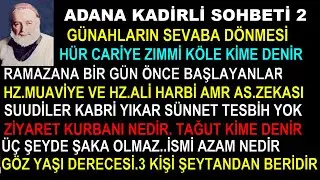Hilmi Baba hz.Kadirli salon sohbeti 2.