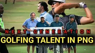 The next generation of golfing talent in Papua New Guinea