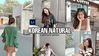New Preset Lightroom | korean Natural | Lightroom Mobile Tutorial | Tutorial Effect Terbaru 2022