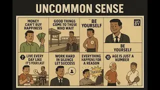 Top 10 life quotes by inFOOLencers on Uncommon Sense on Undy TV