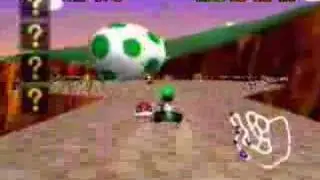 Mario Kart 64: Flying Red Shell