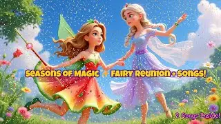 Seasons of Magic 🌸✨ | Aurelia & Zarina&rsquo;s Fairy Reunion + Songs for Kids