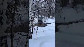 Ford Raptor in Snow | #youtubeshorts #shorts #fordraptor #coldplunge