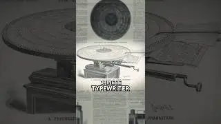 Bizarre Chinese Typewriter #technology
