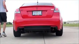 Pontiac G8 GT - Solo Performance Axlebacks and X-Pipe