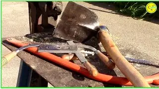 como HACER un MANGO de AZADA