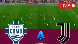 Como vs Juventus IN DIRETTA | Serie A 2025 Partita Completa HD - eFootball PES 21 Simulazione