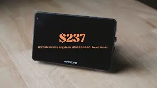 Budget Camera Monitor For Film Making & Content Creation | 4K HDMI/SDI 2000 NITS