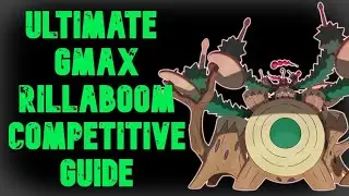 How To Use Rillaboom!🔥 VGC Competitive Gmax Rillaboom Moveset Guide for Pokemon Sword w Grassy Surge