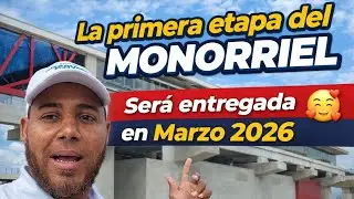 Monorriel de santiago se entregará en marzo 2026 ✅️ asfaltan y dan terminación 