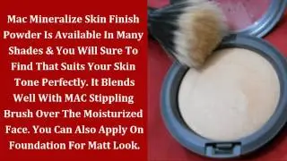 Cosmetics Reviews | MAC Mineralize Skinfinish Face Powder | Beauty, Fashion & Makeup