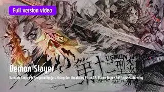 Tanjiro & Rengoku Flame Dance Moment | Demon Slayer Fanart Redraw