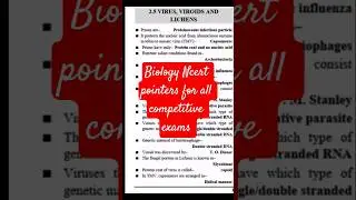 Virus,viriods and lichens# biology #exampointers#ncertspointers#mptetvarg1# ctet#pgt #tgt# Lt