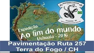 Pavimenta&ccedil;&atilde;o Ruta 257 - Chile