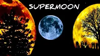 Supermoon Kya Hai?/What Is Supermoon? #youtubeshorts  #supermoon #moon
