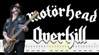 Mot&ouml;rhead &ndash;  Overkill (Bass Tabs | Notation) @ChamisBass #chamisbass #motorheadbass #basstabs