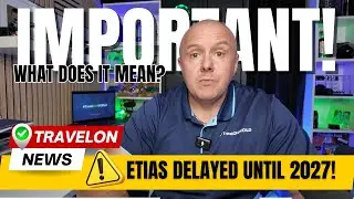 🚨 ETIAS Delayed AGAIN – How Many More U Turns!? ✈️ ETIAS vs EES Explained Tourists Targeted!