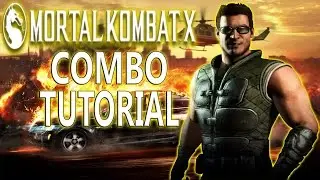 Mortal Kombat X JOHNNY CAGE Combos - STUNT DOUBLE Combo Tutorial