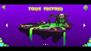 Прохожу Второй Остров в Geometry Dash World: Toxic Factory!