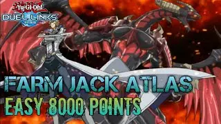 Farm Jack Atlas Easy 8000 Points [Yu-Gi-Oh! Duel Links]