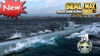 Новый подводный тюлень с 4 сокрушительными ударами - World of Warships