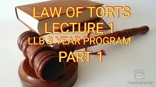 Law of Tort: Legal Disabilities 22 June 2020
