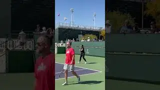 Ostapenko practice 🔥 #tennis #ostapenko