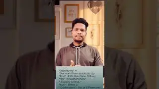 MR jobs vacancy || Jobs vacancies for freshers 🗣️|| Best pharma company #jobs #jobopportunities