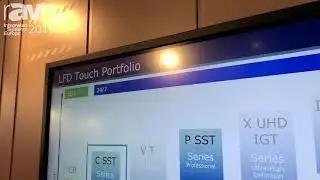 ISE 2019: NEC Display Features the C-Series SST Interactive Presentation Display