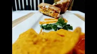 Cheese Burst Maggi Sandwich || Viral Maggi Sandwich ||