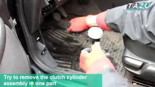 Rover 75 / MG ZT Master clutch cylinder replacement